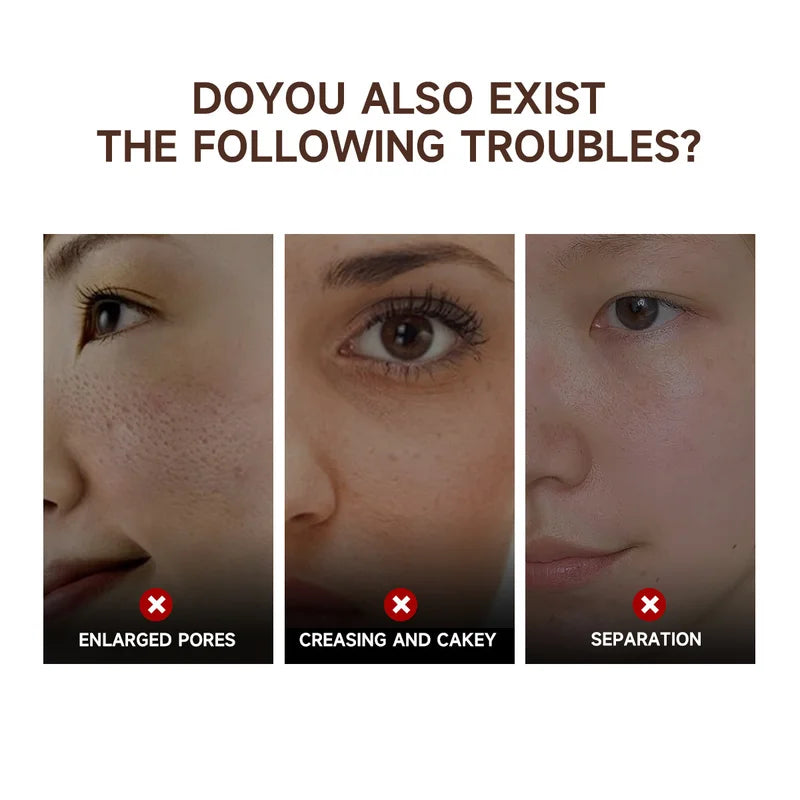Poreless Foundation Primer Stick - Oil Control, High Coverage, White Shade