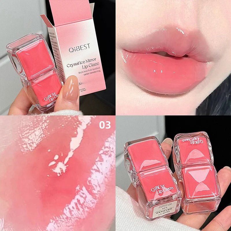 Water Glazed Lip Gloss Moisturizing Long-Lasting Lip Tint - 6g