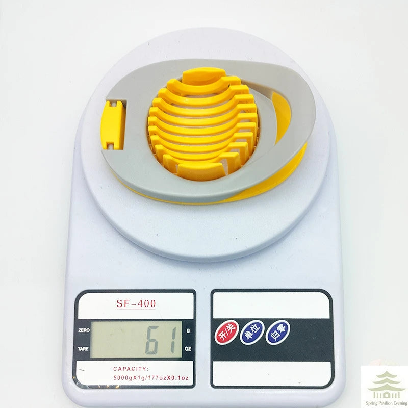 Stainless Steel Egg Slicer - Multi-purpose Creative Egg Cutter & Divider