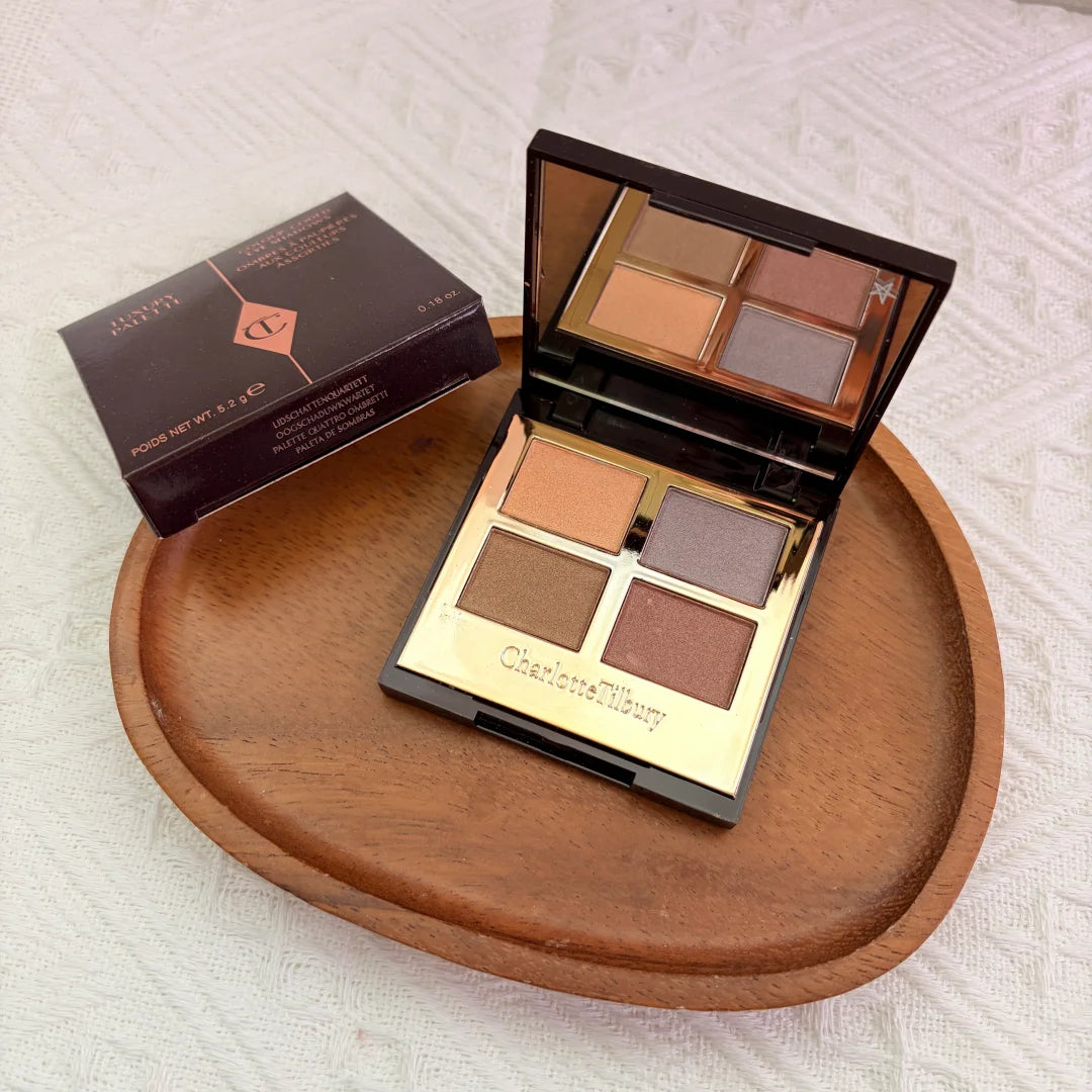 Silky Moisturizing Eyeshadow Palette with Waterproof & Long-Lasting Finish - Multiple Colors