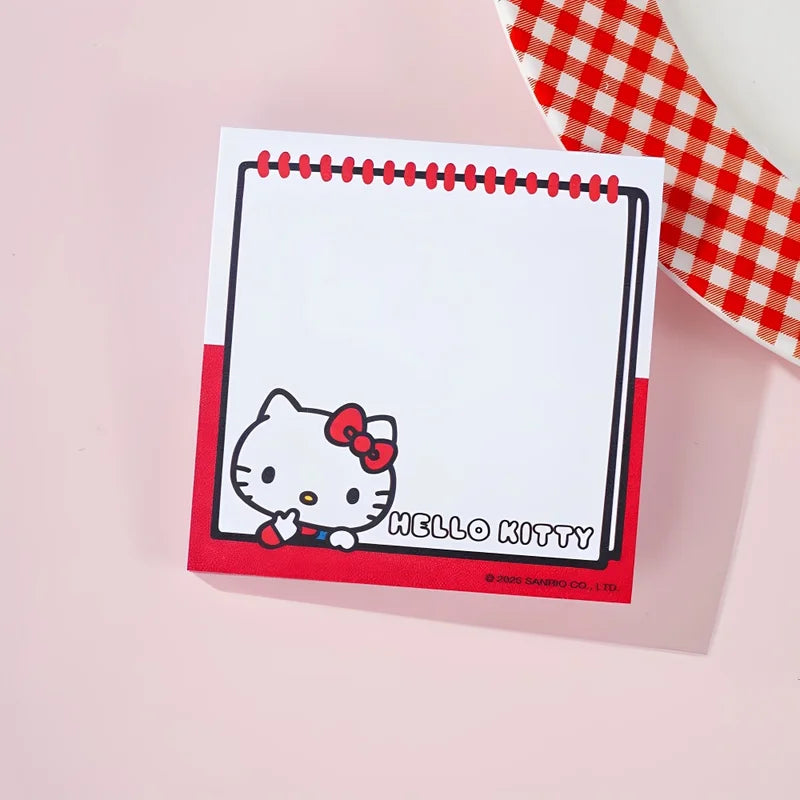 Hello Kitty Cartoon Memo Pad - Cute Notepad for Women & Gifts