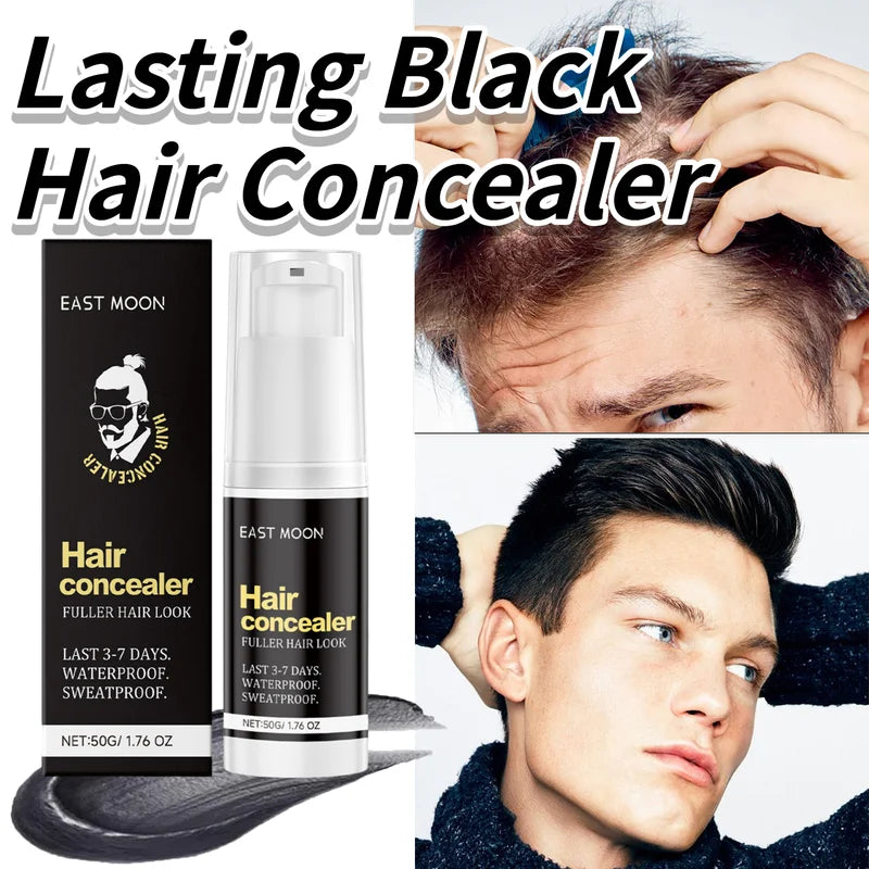 Men Waterproof Hair Concealer for Hairline & Root Cover Up - 50g