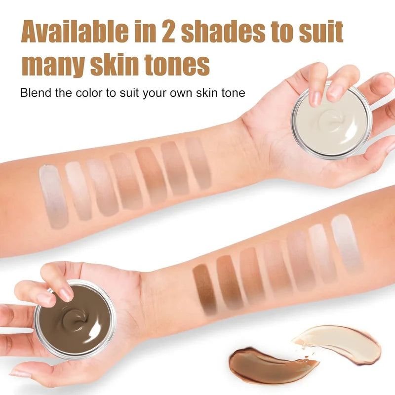 Waterproof Full Coverage Tattoo Concealer for Scars & Dark Spots - 2 Colors