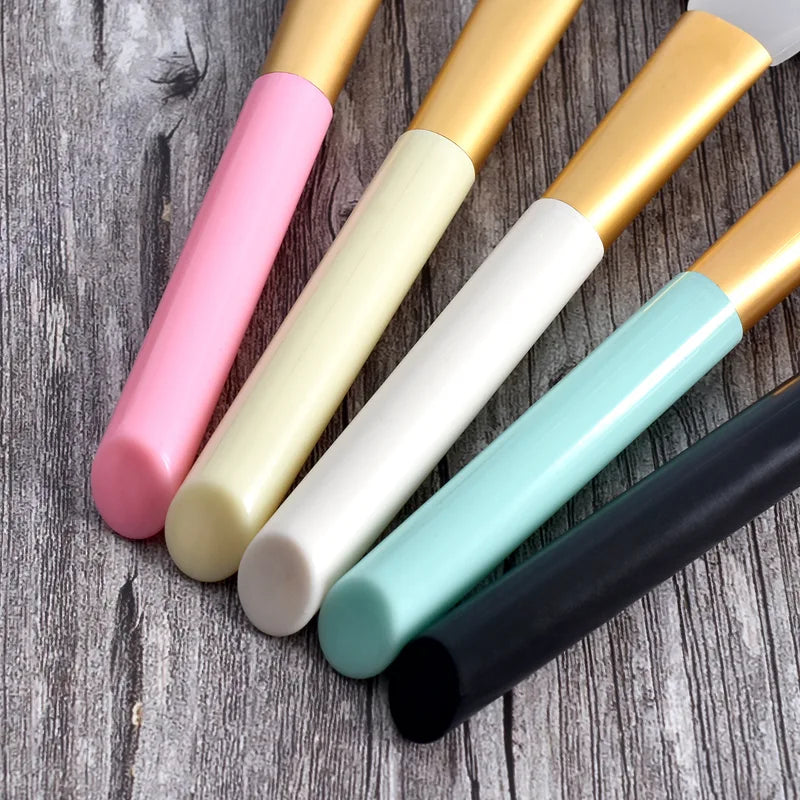 Silicone Facial Mask Brush for Skin Care - Reusable DIY Mud & Clay Application Tool