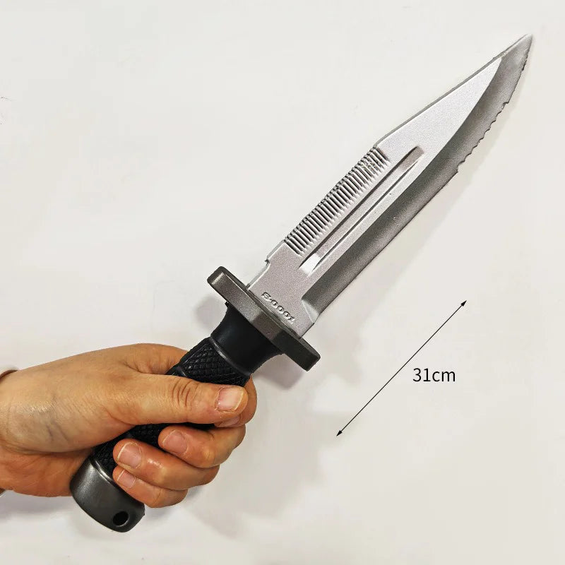 Medieval Sword Cosplay Prop Geralt Short Blades for Role-Playing and Hunting