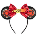 Christmas Halloween Mouse Ears Headband with Sequin Bows - Cosplay Costume for Women