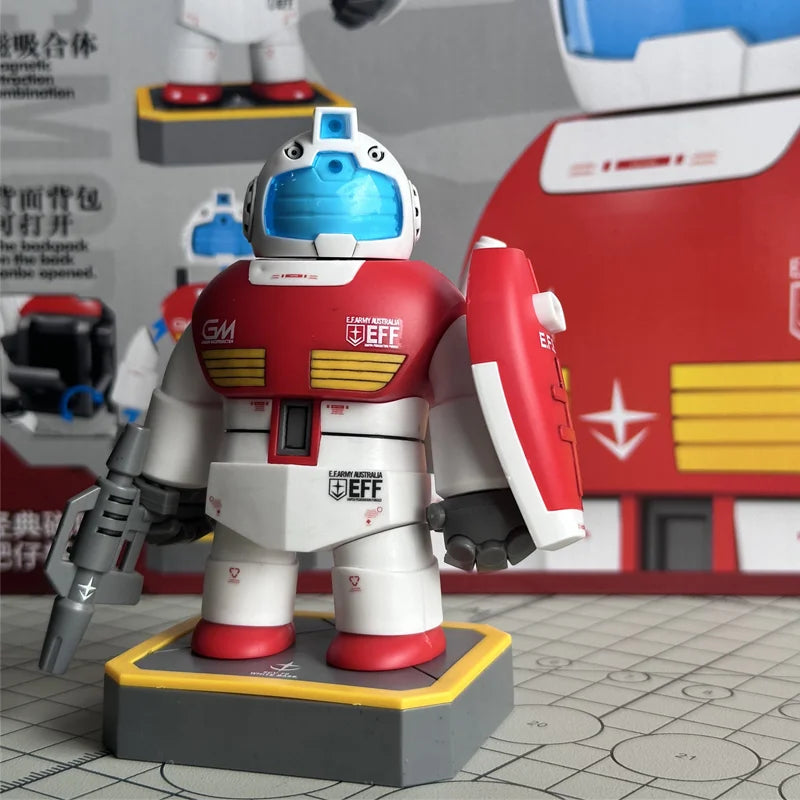 Magnetic Assembly Model Kit - Chubby GM Zaku Action Figure Gift for Kids
