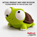 Cute Turtle Figurine - 3D Printed Animal Desk Ornament with Movable Eyes