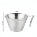Stainless Steel Espresso Cup 100ml with Scale for Home & Cafe Use