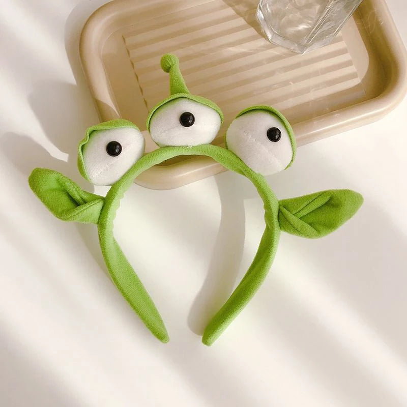 Cute Alien Headband Halloween Costume Accessory for Kids and Adults