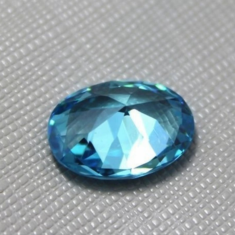 Natural Mined Aquamarine Loose Gemstone 12-16mm Oval Cut for Jewelry Making