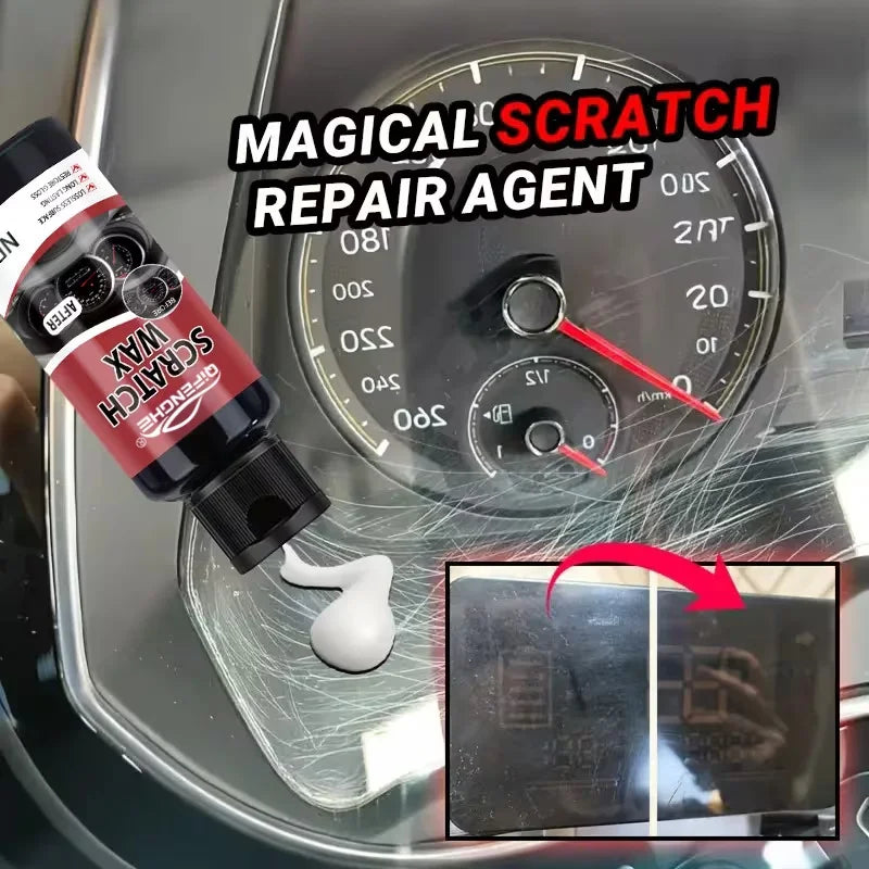 Car Scratch Repair Wax 100ml Long-Lasting Gloss Vehicle Polish