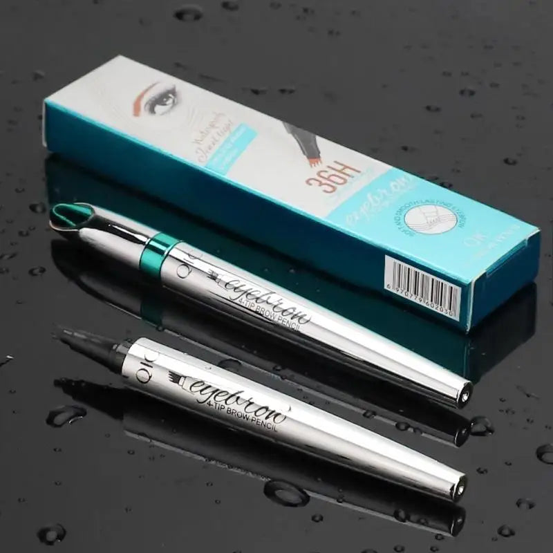Waterproof Liquid Eyebrow Pen - Long-Lasting Microblading & Tattoo Makeup