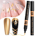 4-in-1 No Wipe Nail Art Gel Varnish Set - Multi-Color UV Gel Top Coat
