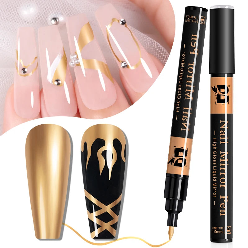 4-in-1 No Wipe Nail Art Gel Varnish Set - Multi-Color UV Gel Top Coat