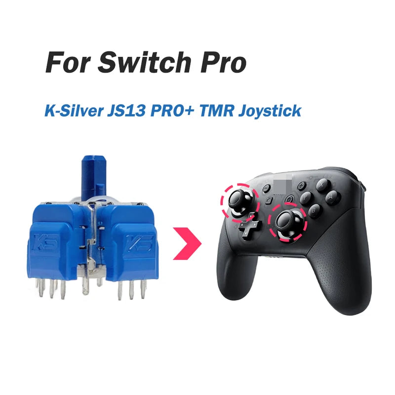 Electromagnetic Joystick for PS5, PS4, Xbox, Switch - Anti-Drift 3D Analog ThumbStick
