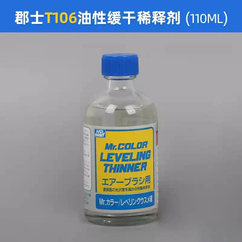 Oil Thinner for Model Hobby Paint - Leveling & Retard Drying, 110ML/400ML