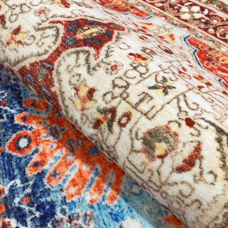 Moroccan Style Plush Rug - Home Decor Lounge Carpet for Living Room & Bedroom