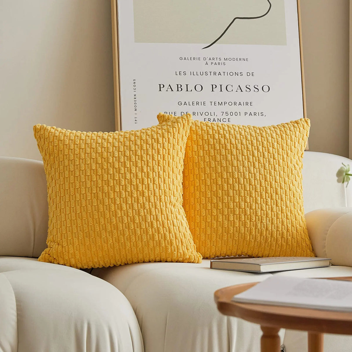 Decorative Cushion Cover 45x45cm - High Quality Sofa Pillowcase for Living Room