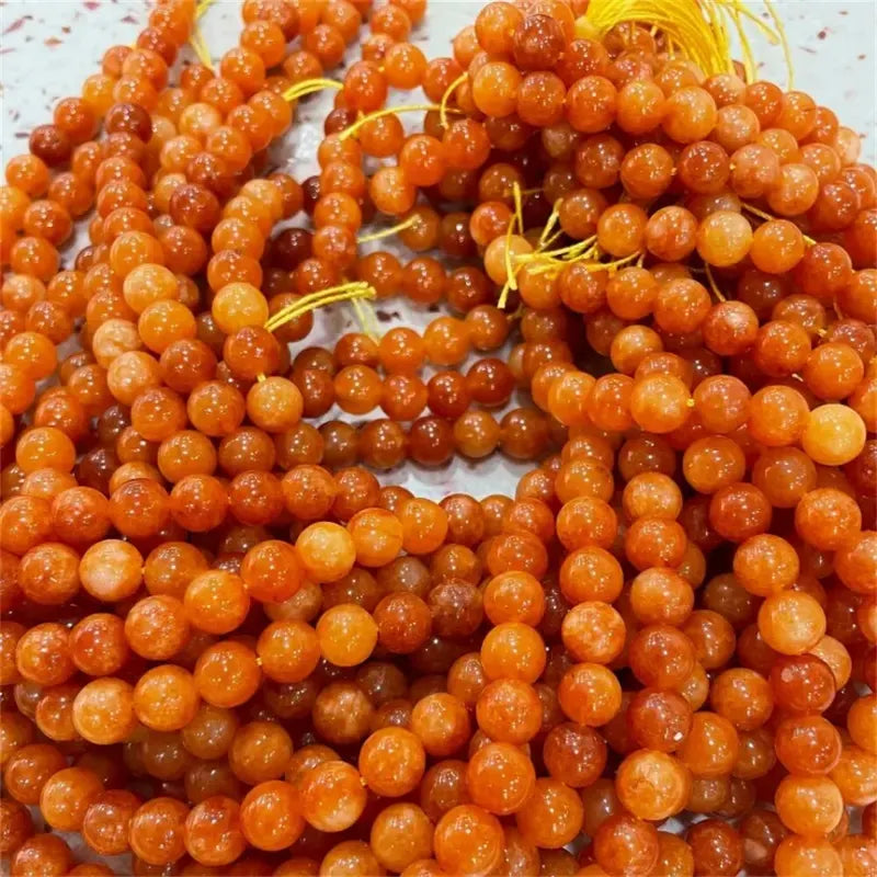 Natural Color Moonlight Sunstone Beads for Jewelry Making 6mm 8mm 10mm - Loose Stones