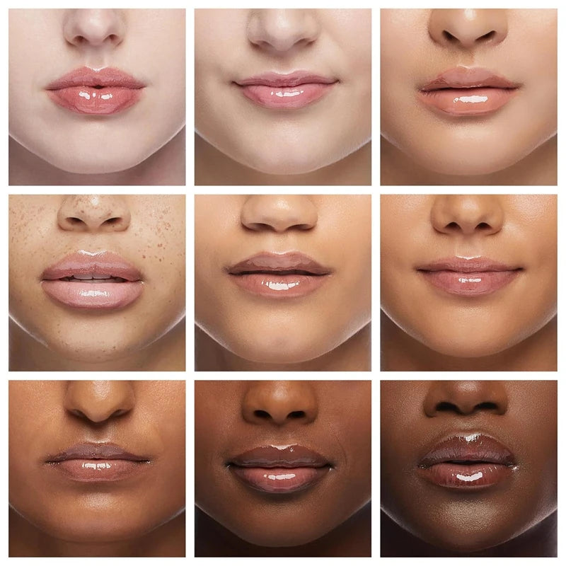Long Lasting Hydrating Clear Lip Gloss Set - Non-Sticky High-Shine Lip Care
