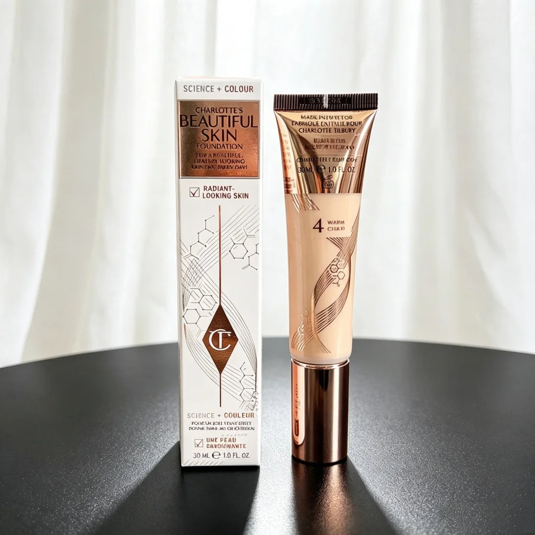 Hydrating Foundation with Hyaluronic Acid - Portable Liquid Makeup, Multiple Shades
