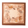 Lightweight French Style Wool Silk Scarf - Spring & Summer Air Conditioning Shawl