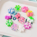 Mini Colorful Cat Claw Plush Pinch Toys Pack - Halloween & Party Favors