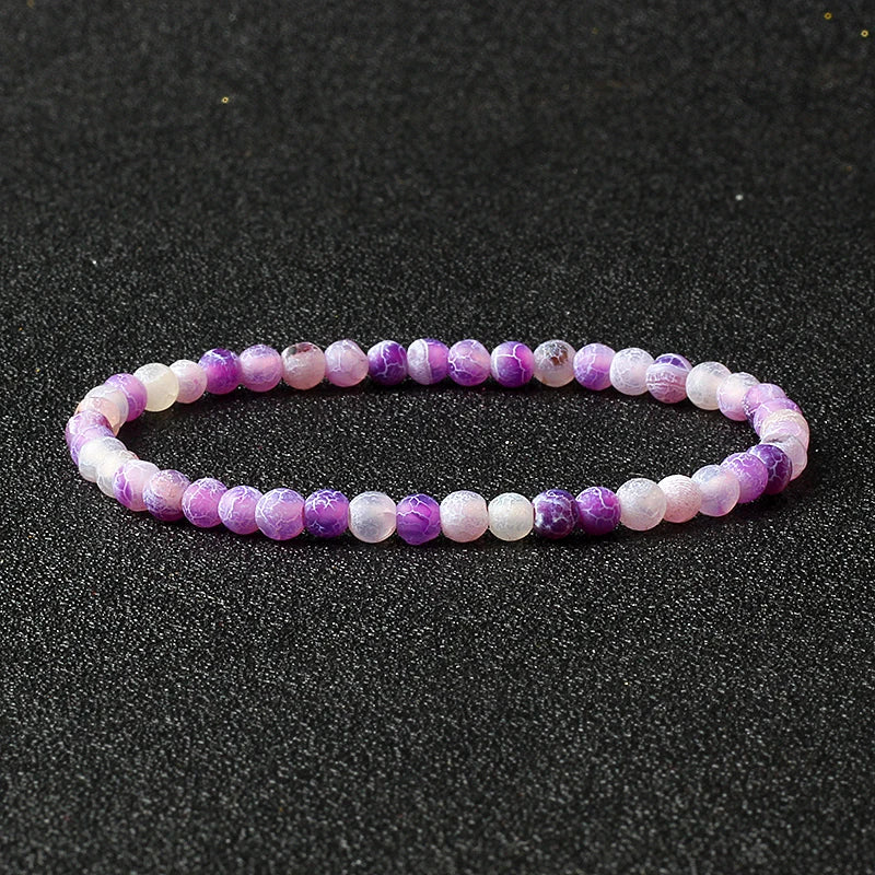 Mini Chakra Beads Bracelets for Women Men Natural Stone Reiki Energy Healing Jewelry