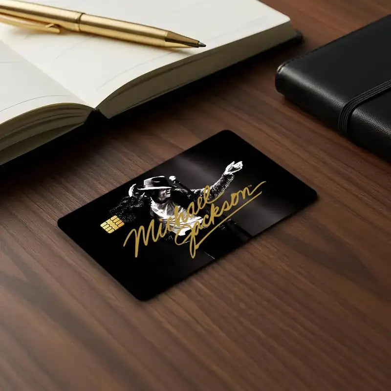 Decorative Credit Card Stickers for Bank & Debit Cards - Waterproof Scratch-Resistant 4PCS