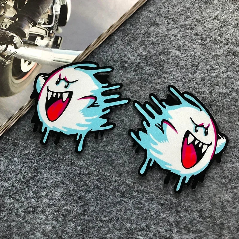 Halloween Ghost Reflective Stickers for Car Motorcycle Scooter Decoration