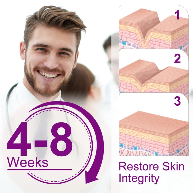 Silicone Scar Sheets Skin Repair Patch - Self-Adhesive Stretch Mark & Acne Scar Therapy