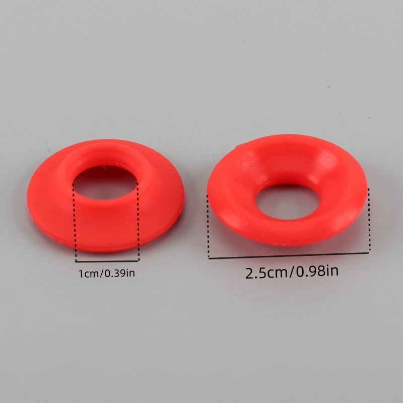 25 Pack Red Silicone Gasket Washers for Swing-Top Bottles Home Brew Beer Seals
