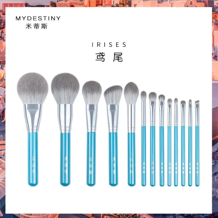 13pcs Makeup Brush Set - Professional Eye, Face, Lip & Blush Brushes