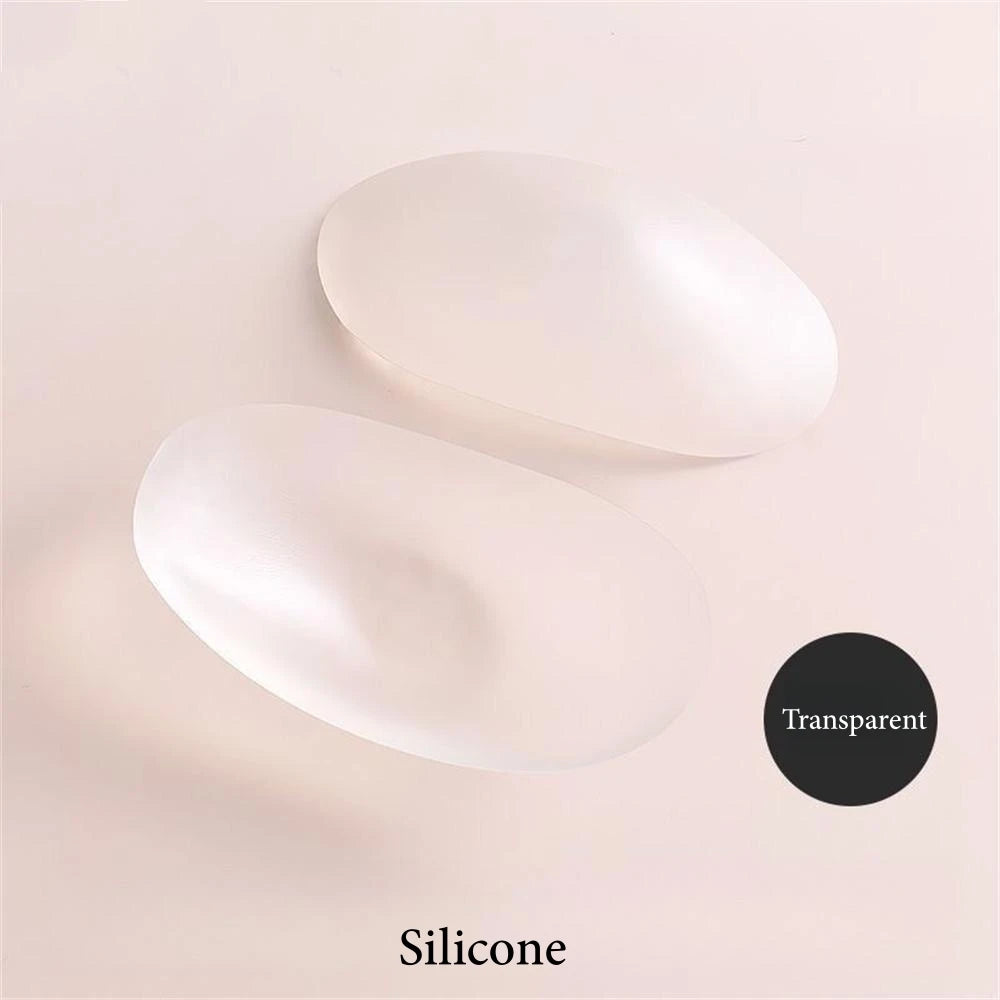 Self-Adhesive Silicone Shoulder Pads - Breathable, Reusable, Soft Cushioning for Clothing DIY
