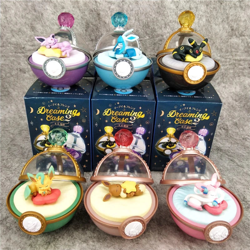 Starry Sky Mystery Box Anime Figures - Eevee, Snorlax & More Surprise Collectible Toys