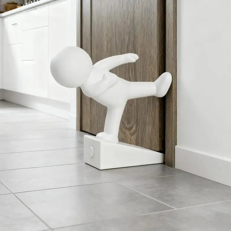 Humanoid Door Stopper Anti Slip Floor Protector for Kids Rooms and Home