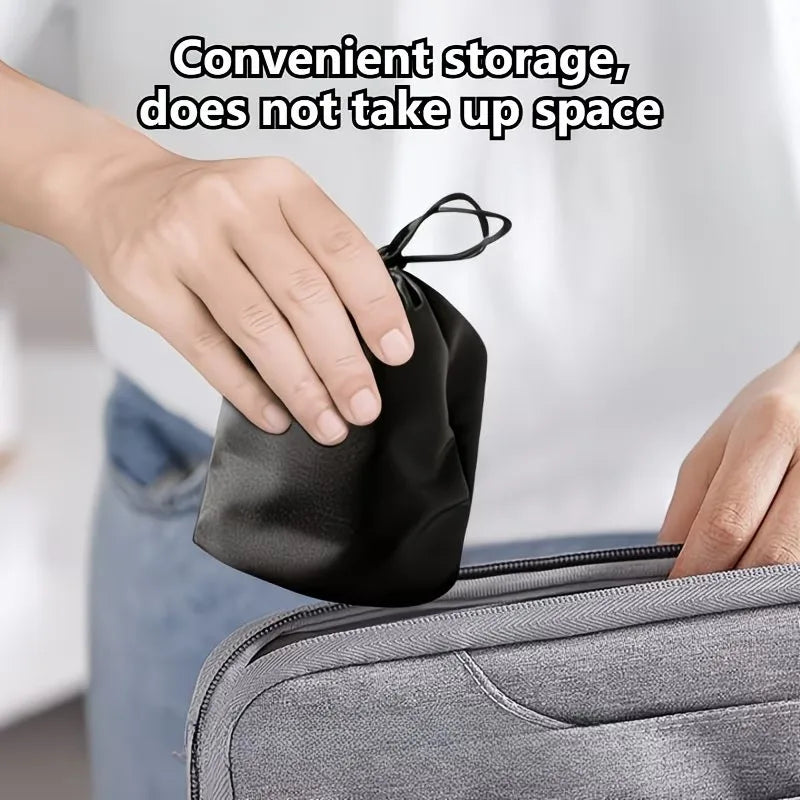 Inflatable Travel Waist Support Cushion with Storage Bag - Ergonomic & Portable