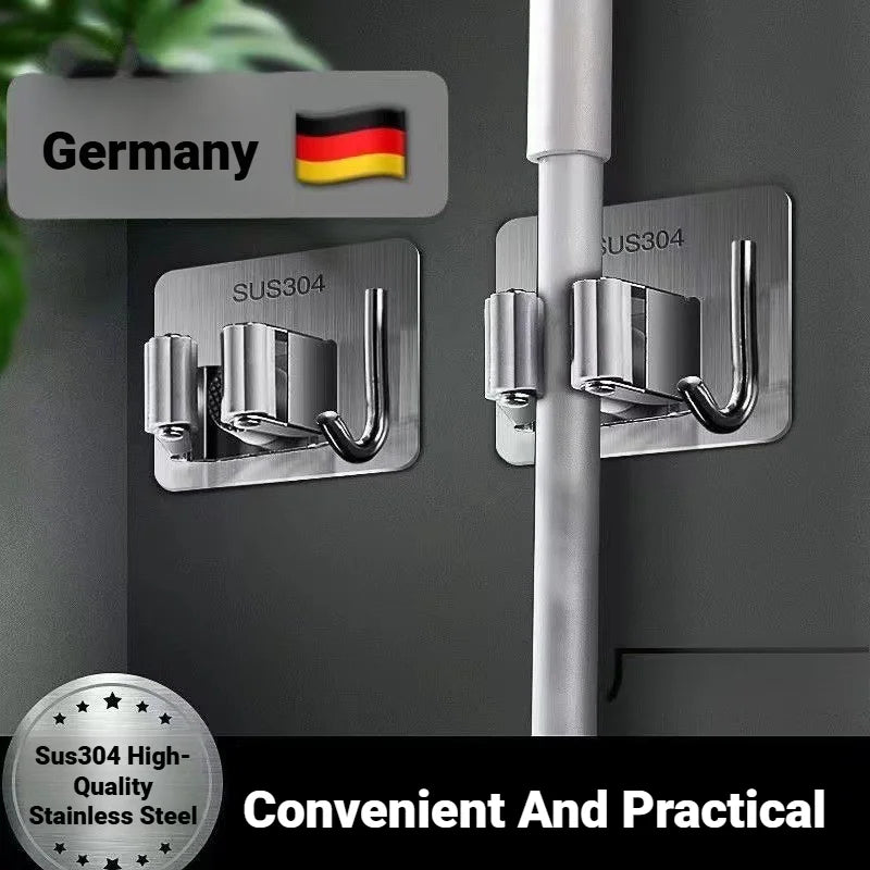 Multi-Purpose Wall Hooks Adhesive Organizer Hooks for Kitchen Bathroom Home