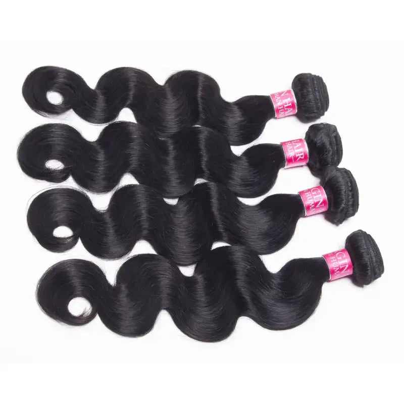 Body Wave Brazilian Human Hair Bundles - Remy Hair Extensions, 14-30 Inches