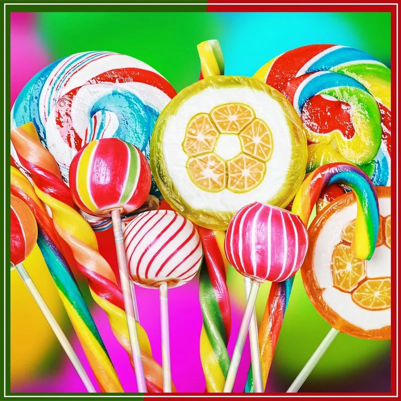Acrylic Lollipop Sticks for Cake Pops and Desserts - Reusable Candy & Treat Picks