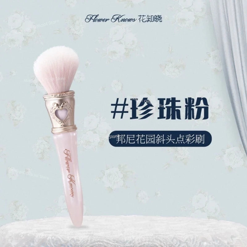 Flower Knows Bunny Garden Series Blush Brush - High-Quality Makeup Brush Tool for Face & Powder