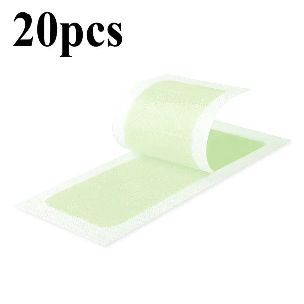 Professional Hair Removal Wax Strips for Legs Face Body - Cold Double-Sided Paper