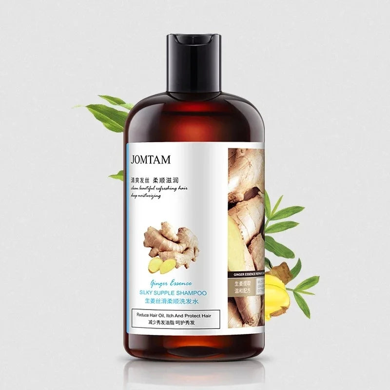 Herbal Ginger Anti-Hair Loss Shampoo for Dandruff & Oil Control 400ML