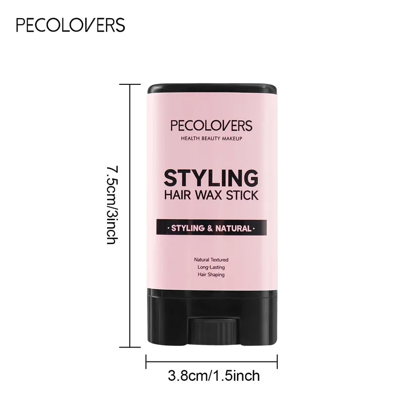 Fruit Flavour Hair Wax Stick - Long-Lasting, Non-Greasy Styling, Refreshing Shine