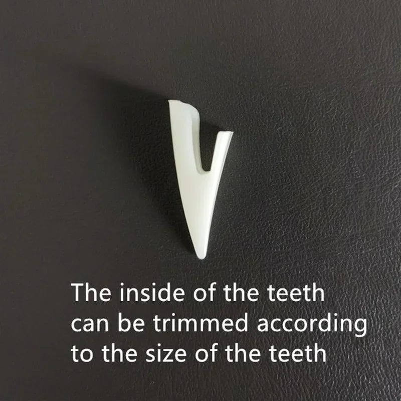 Resin Vampire Teeth Fangs Halloween Costume Props Diy Cosplay Fake Teeth
