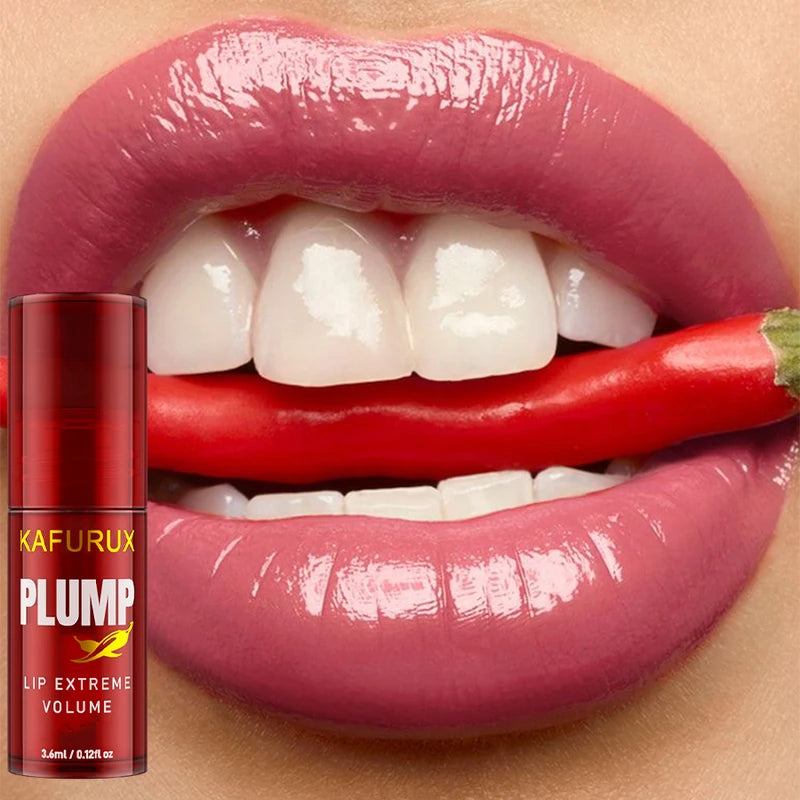 Lip Plumper Oil - Long Lasting Moisturizing Lip Gloss Serum for Women