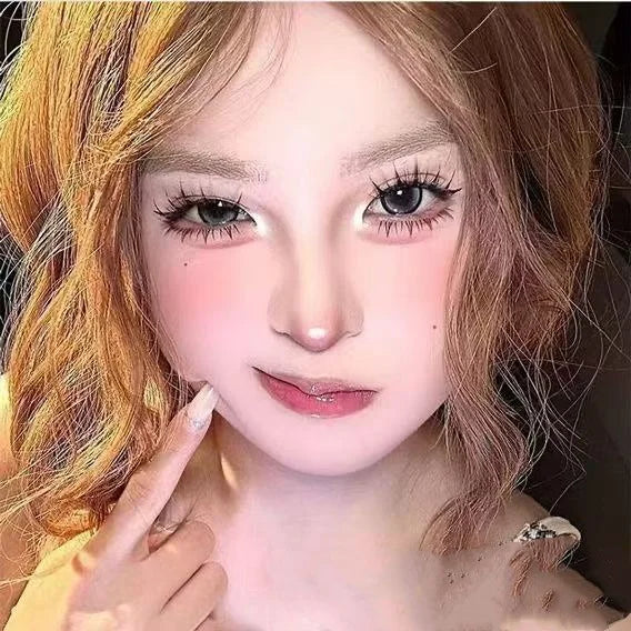Self-Adhesive Eyelash Clusters 10 Rows Box, Natural Manga Style False Lashes