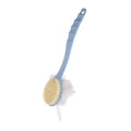 2-in-1 Soft Back Bath Brush Exfoliating Body Shower Sponge Gentle Scrubbing Tool