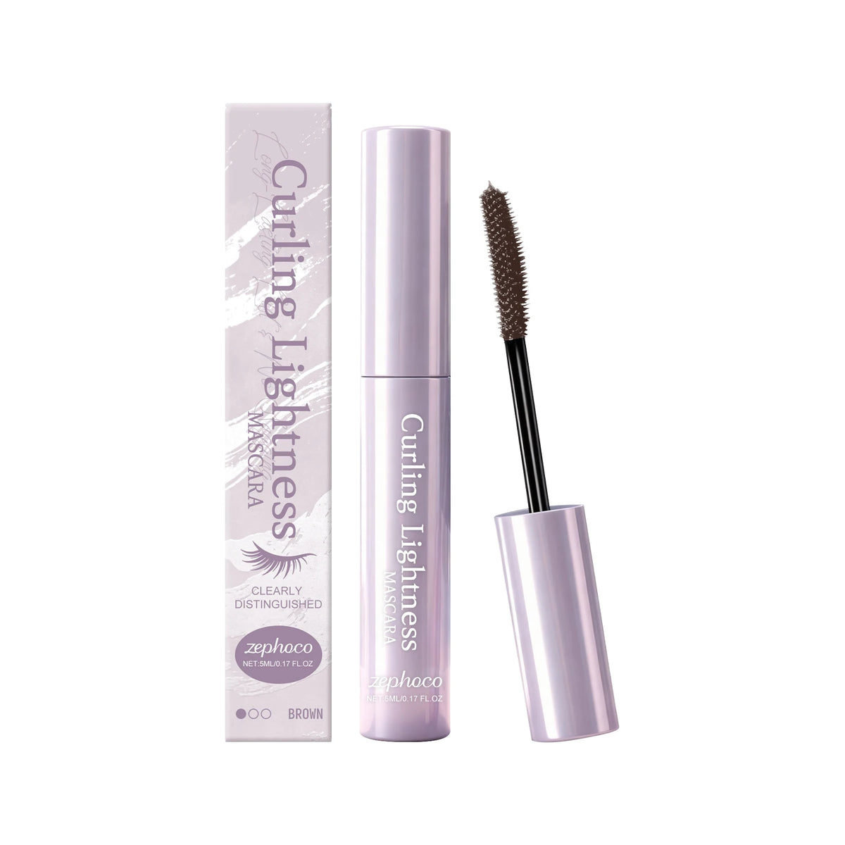 Long Lasting Waterproof Curling Mascara - Lengthening & Volumizing Eyelash Enhancer
